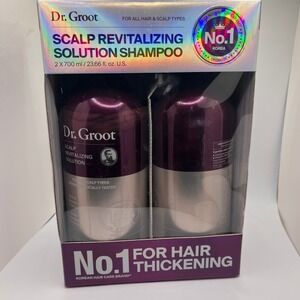 Dr. Groot Scalp Revitalizing Shampoo 2 Pack 23.6 fl oz Each – Hair Thickening